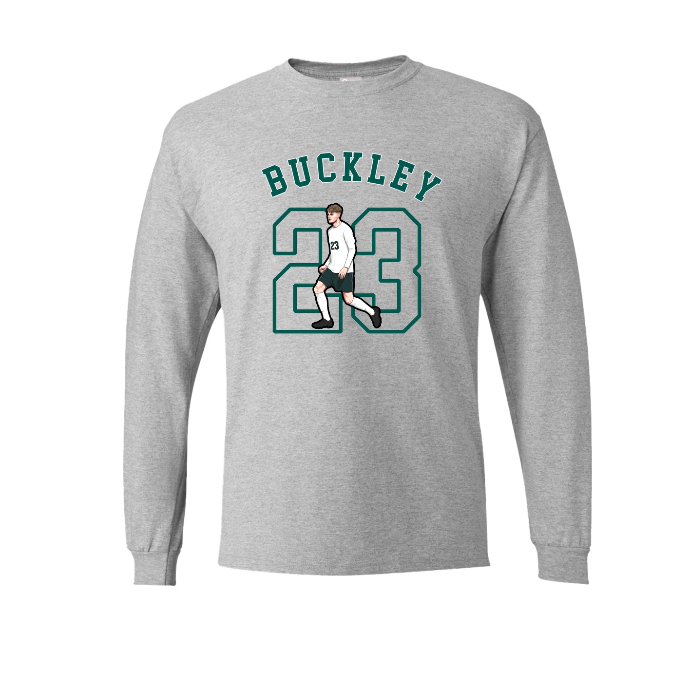 Long Sleeve Tee — Shirsey Arch in Grey