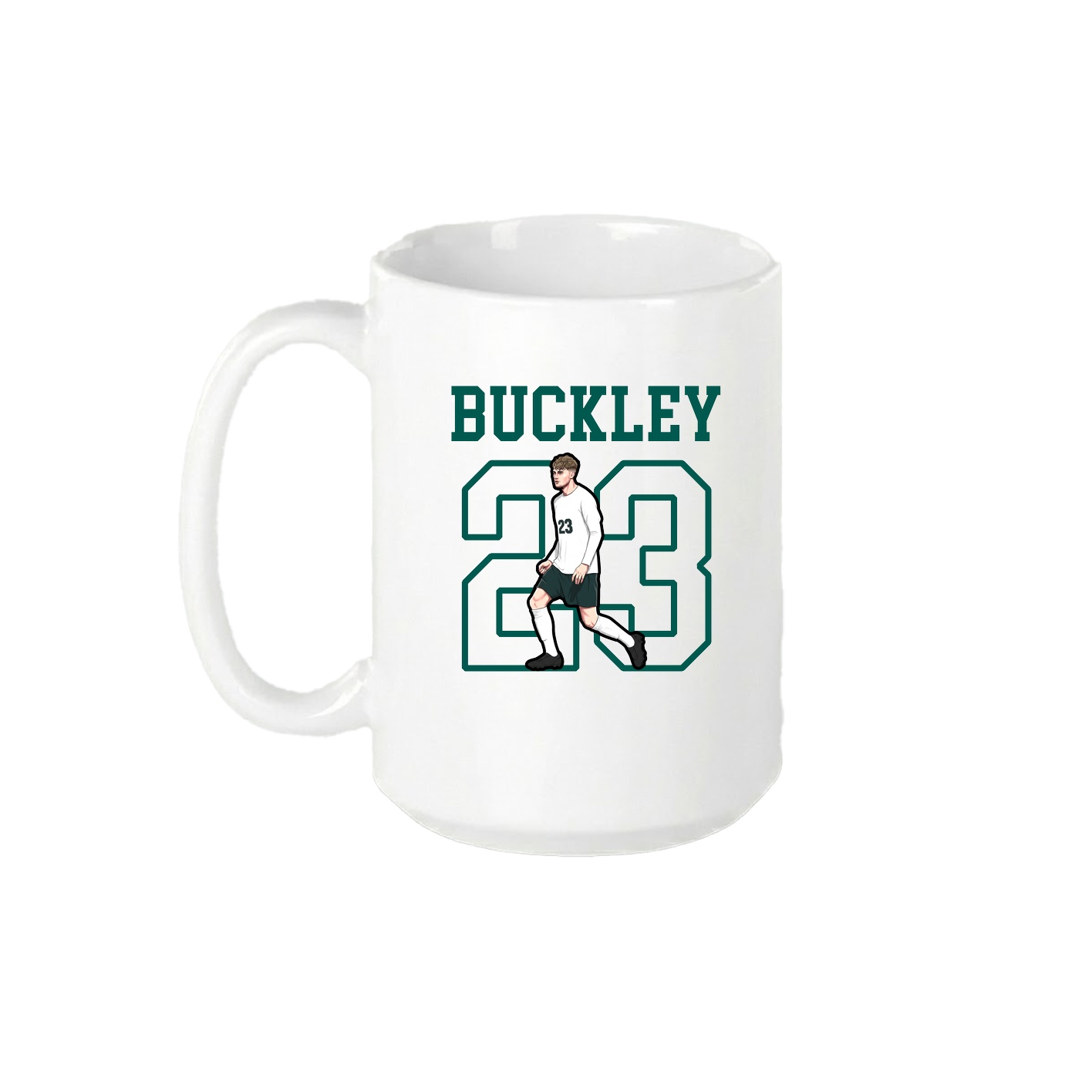 15oz Coffee Mug — Shirsey in White