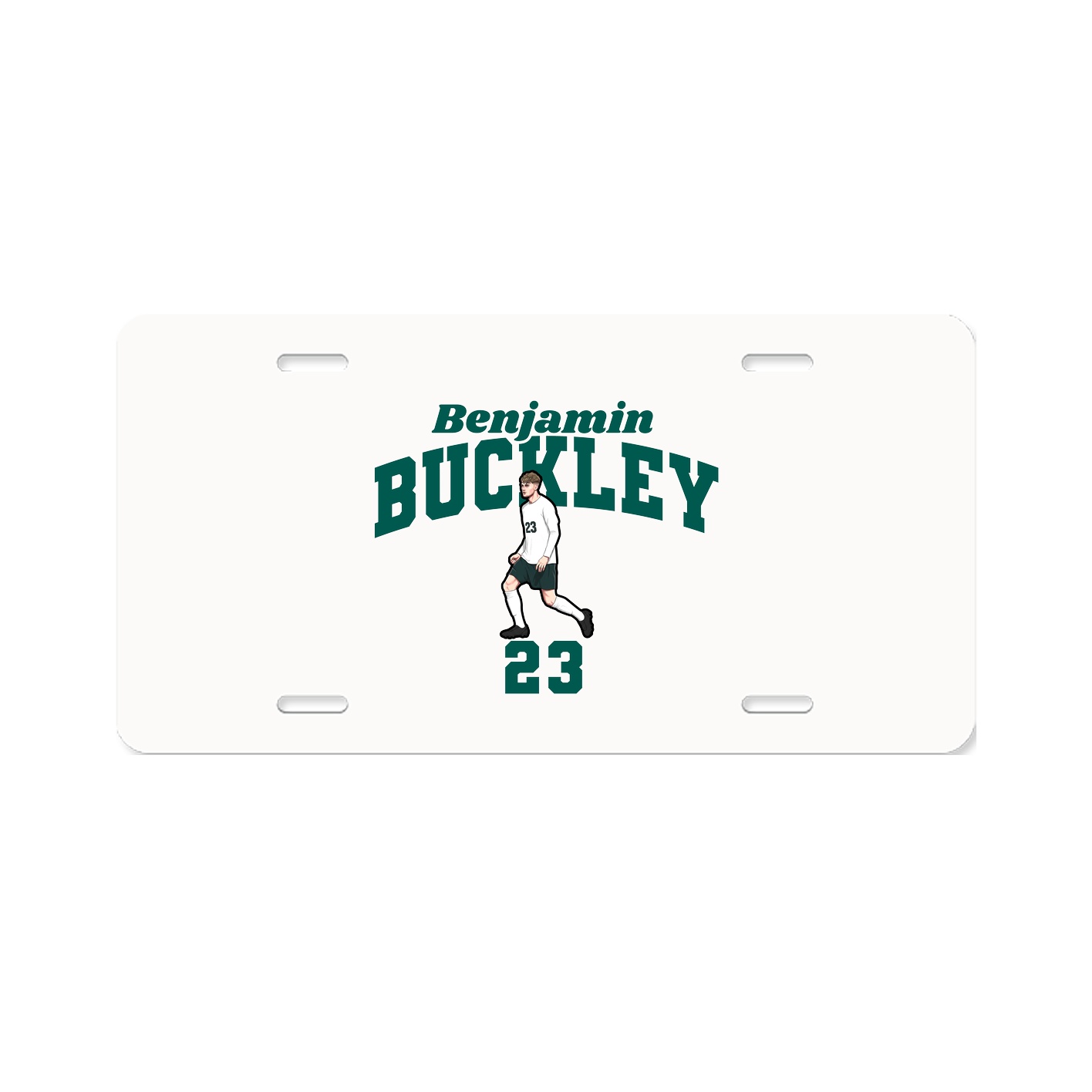 License Plate — Signature Arch in Classic