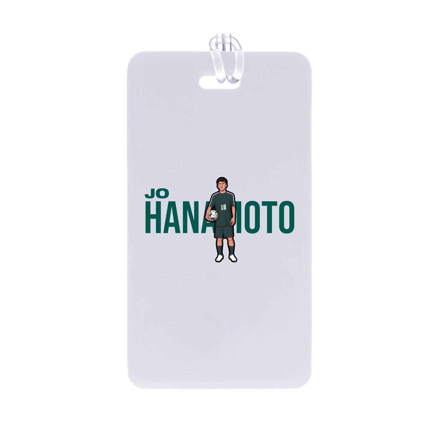 Bag Tag — Player Name in Classic