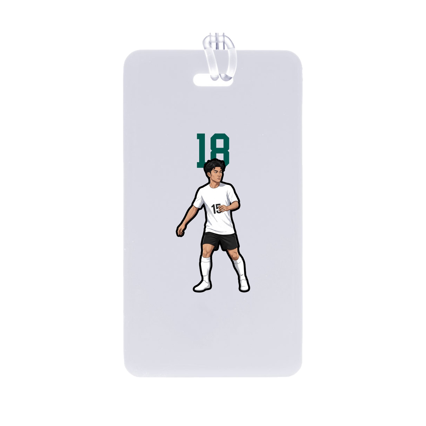 Bag Tag — Number Top in Classic