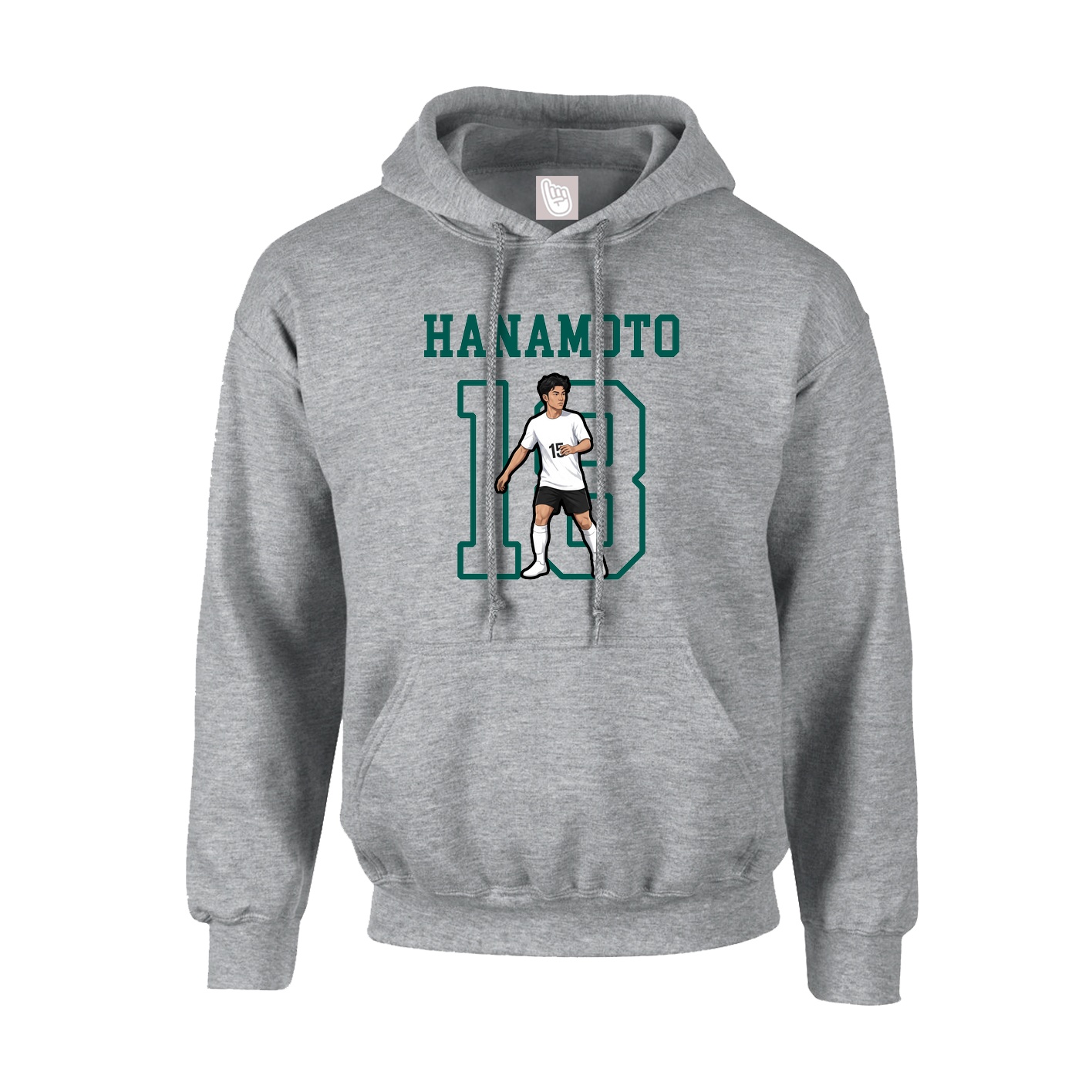 Hoodie — Shirsey in Grey