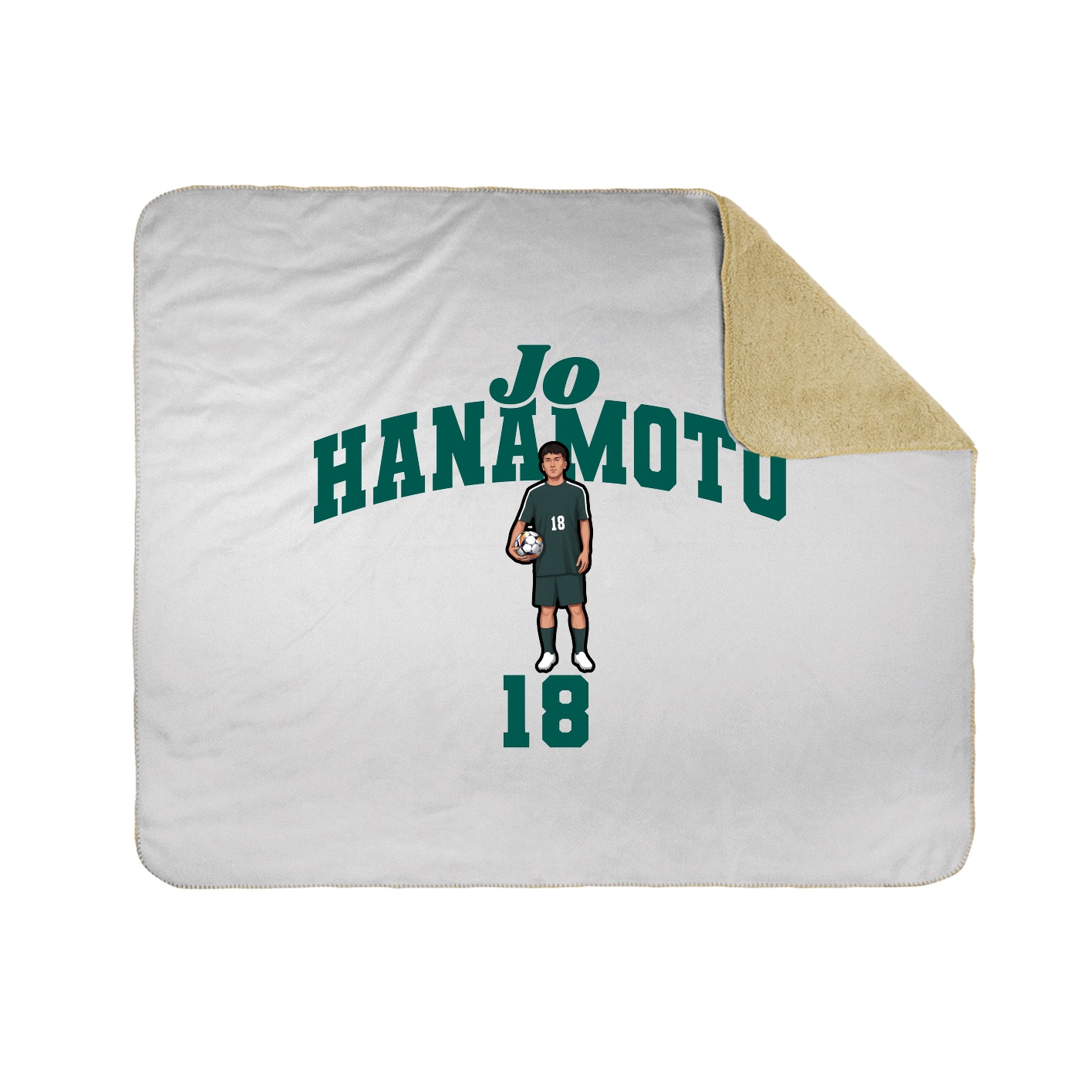 Throw Blanket — Signature Arch in White