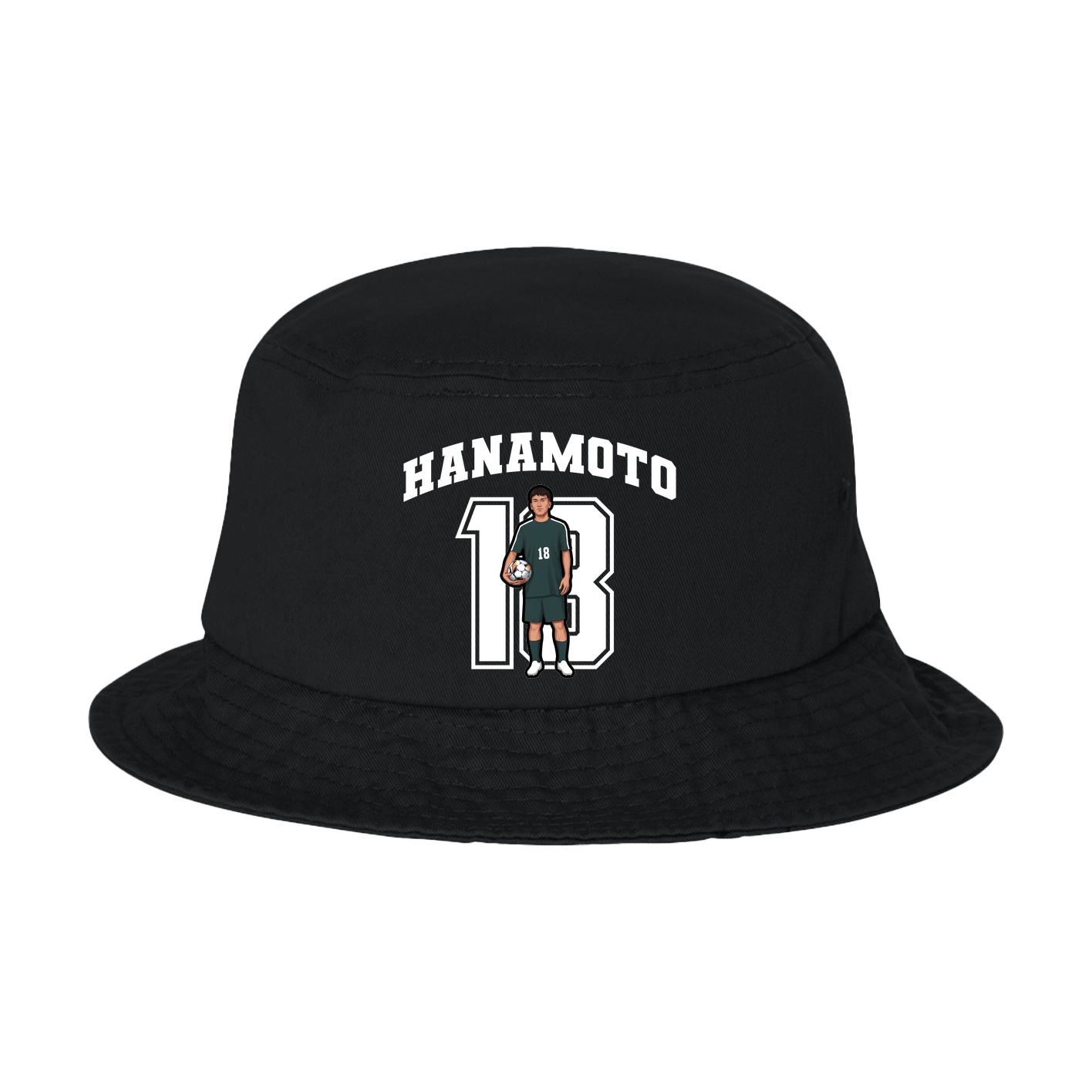 Bucket Cap — Number in Black
