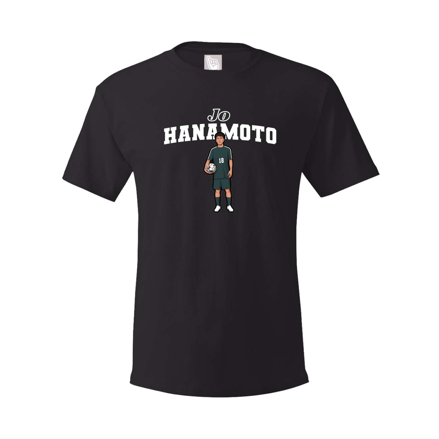 Youth Tee — Name Arch in Black