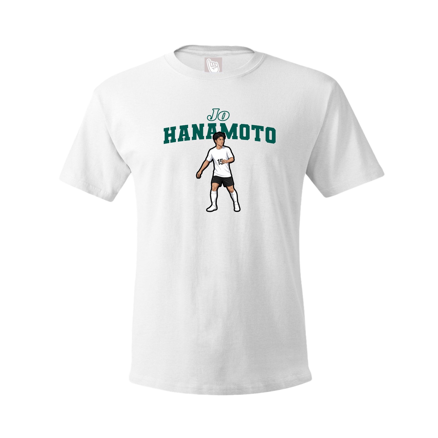 Tee — Name Arch in White