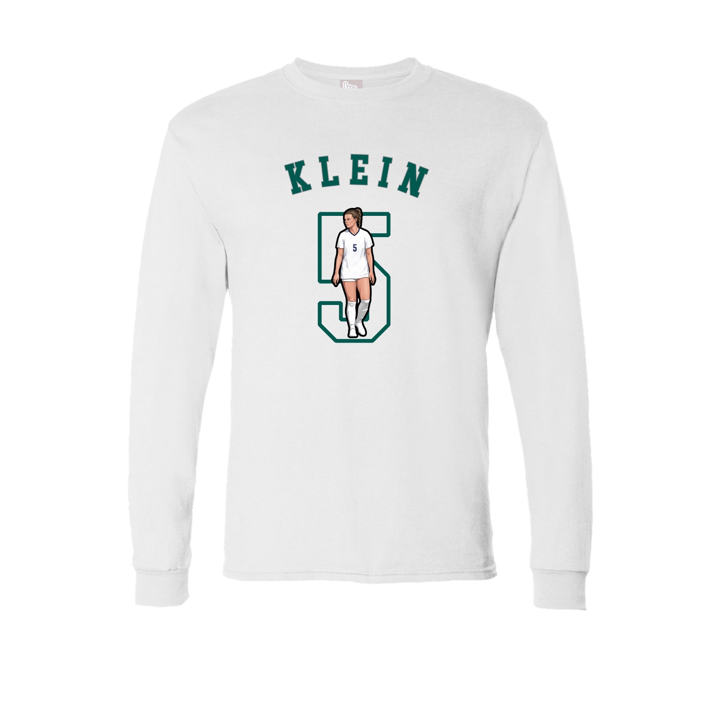 Long Sleeve Tee — Shirsey Arch in White