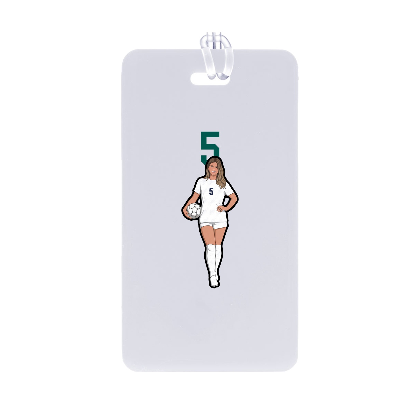 Bag Tag — Number Top in Classic