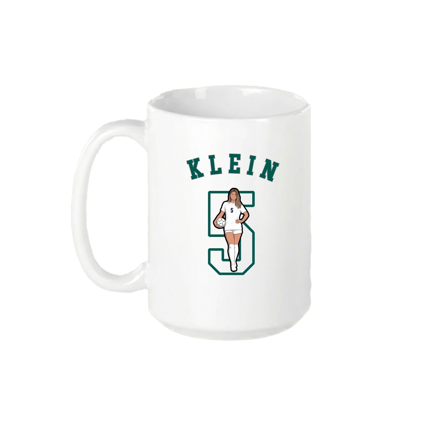 15oz Coffee Mug — Shirsey Arch in White