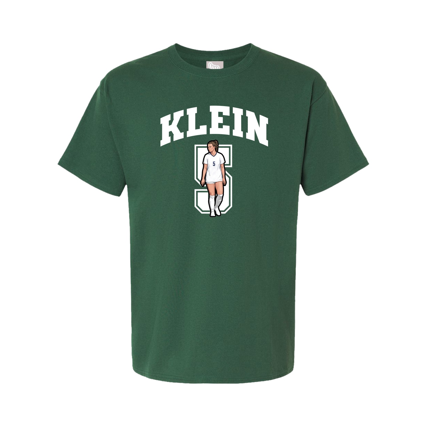 Tee — Number in Green