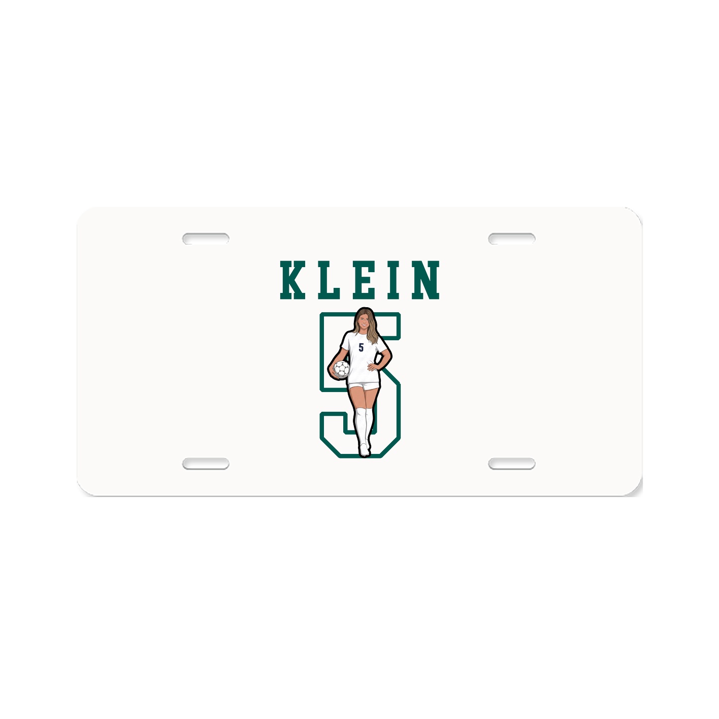 License Plate — Shirsey in Classic