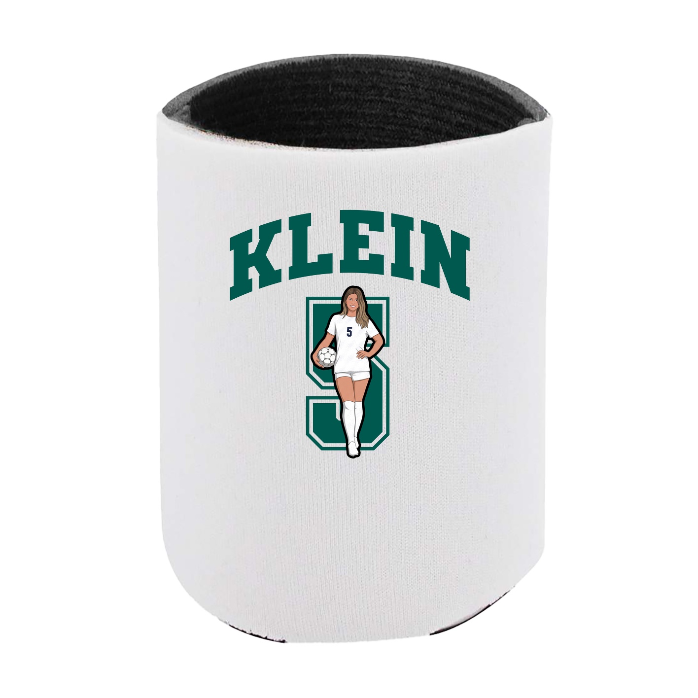 Can Holder — Number in White