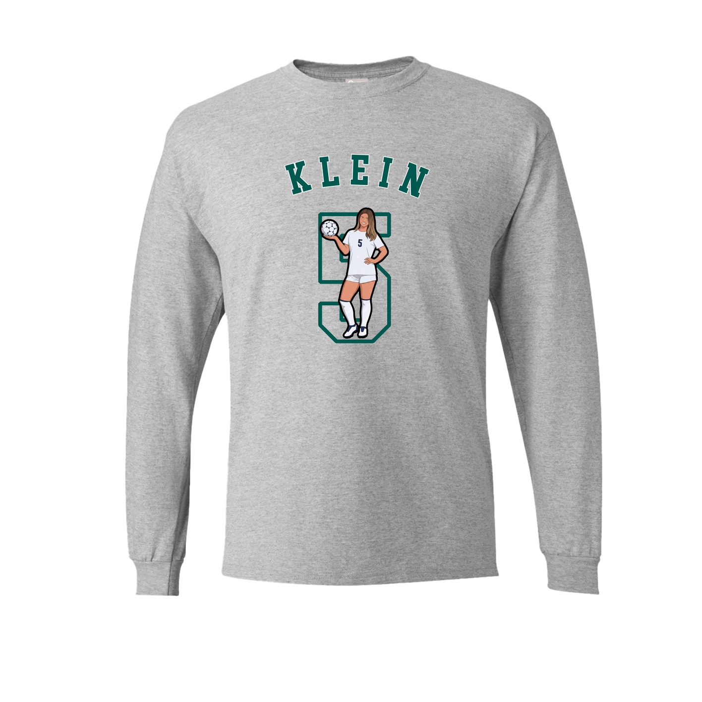 Long Sleeve Tee — Shirsey Arch in Grey