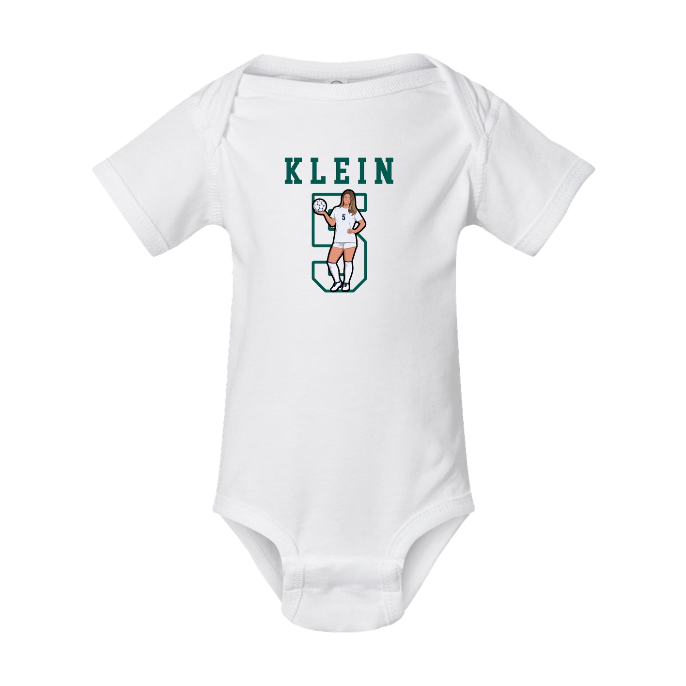 Baby Onesie — Shirsey in White