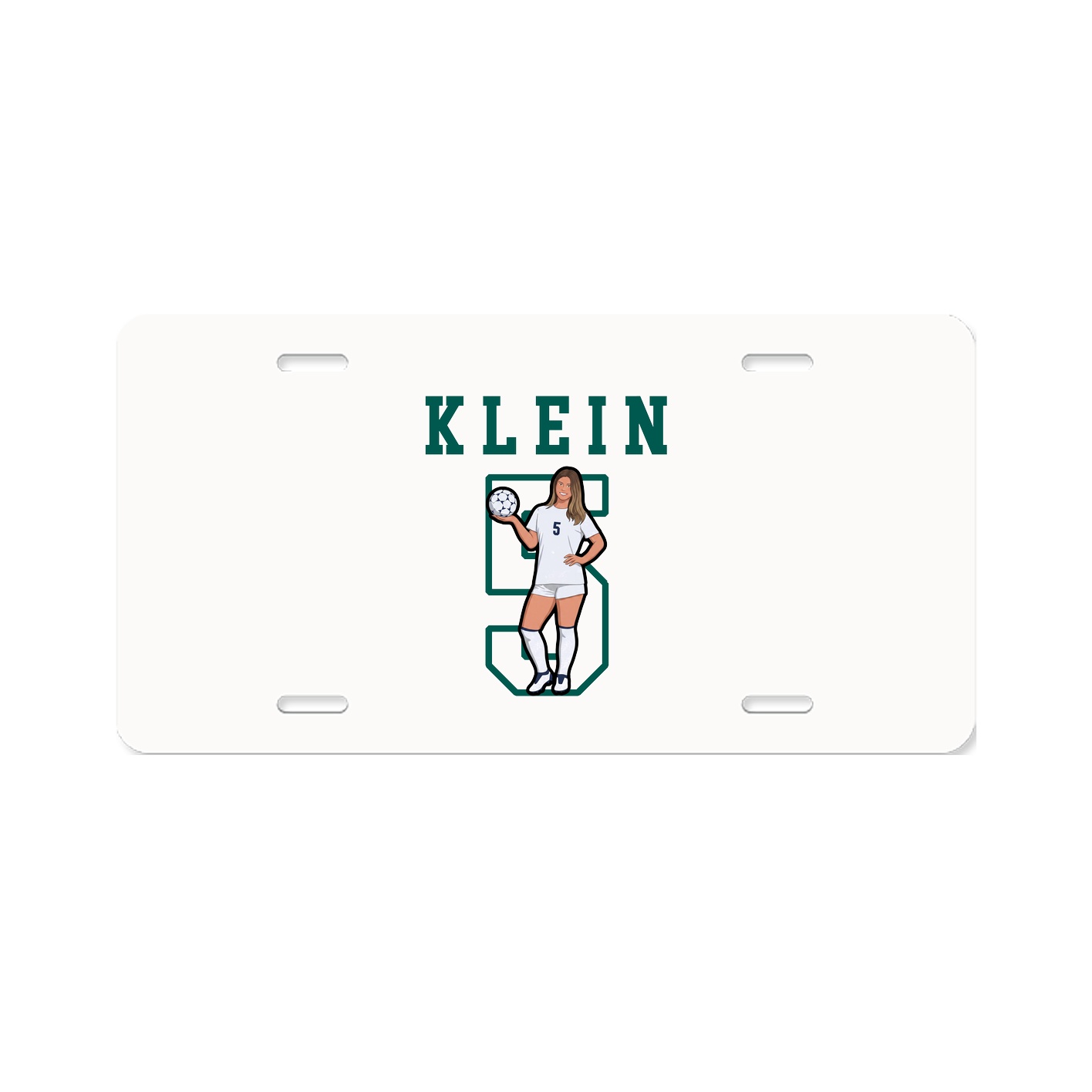 License Plate — Shirsey in Classic