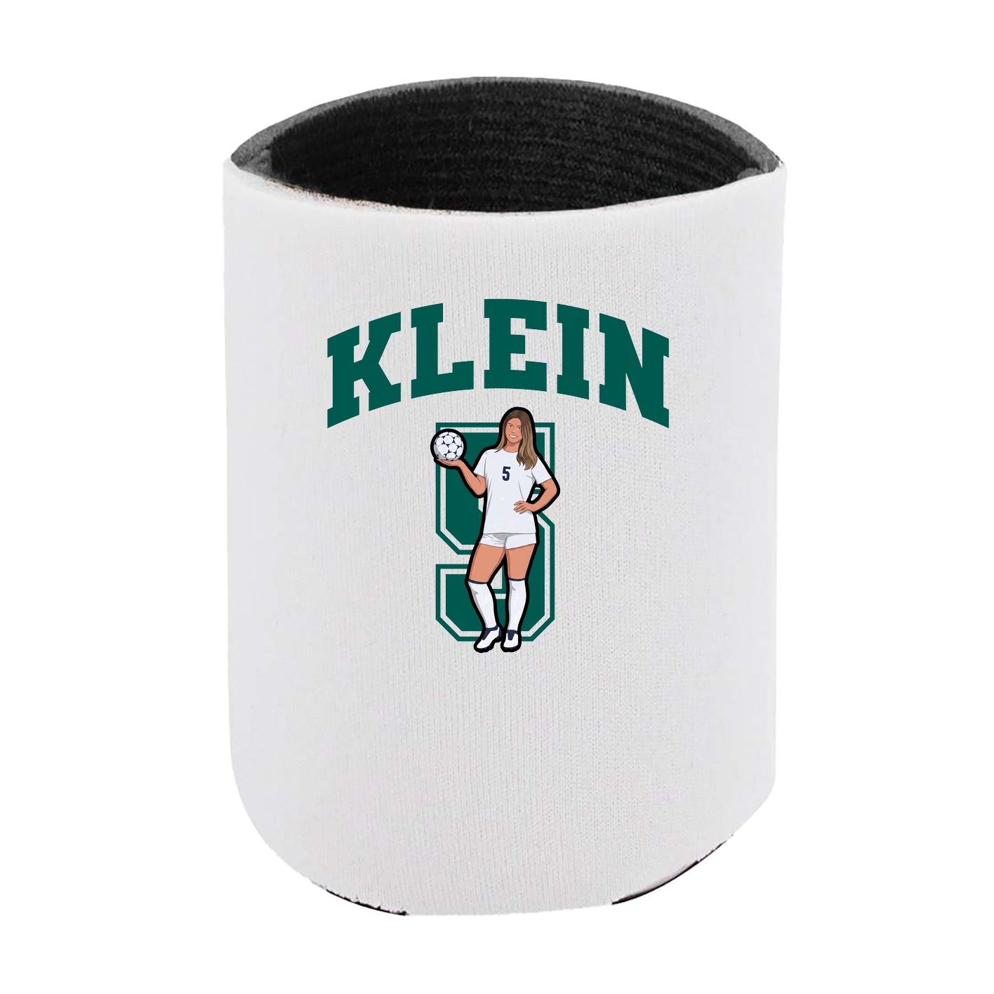 Can Holder — Number in White
