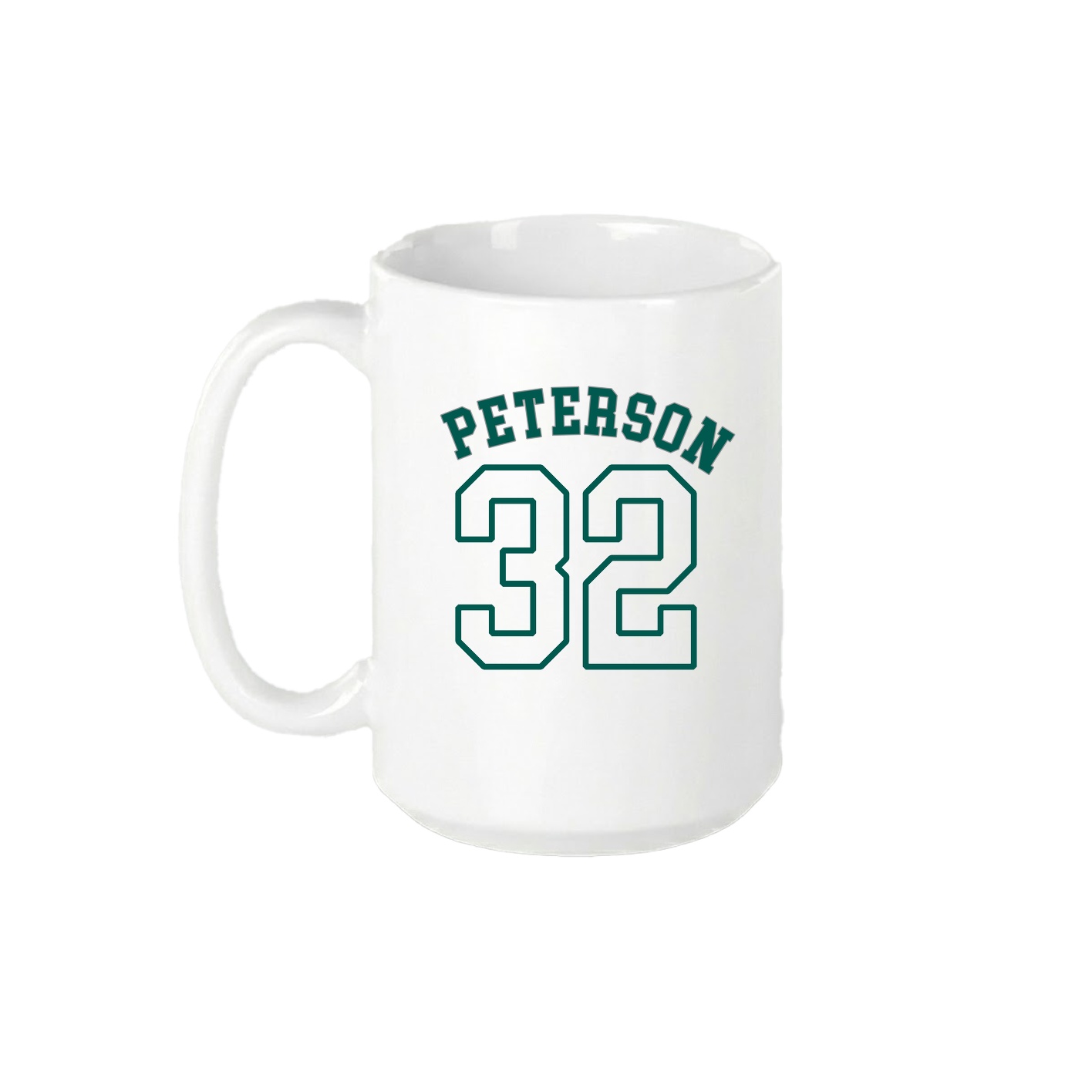 15oz Coffee Mug — Shirsey Arch in White