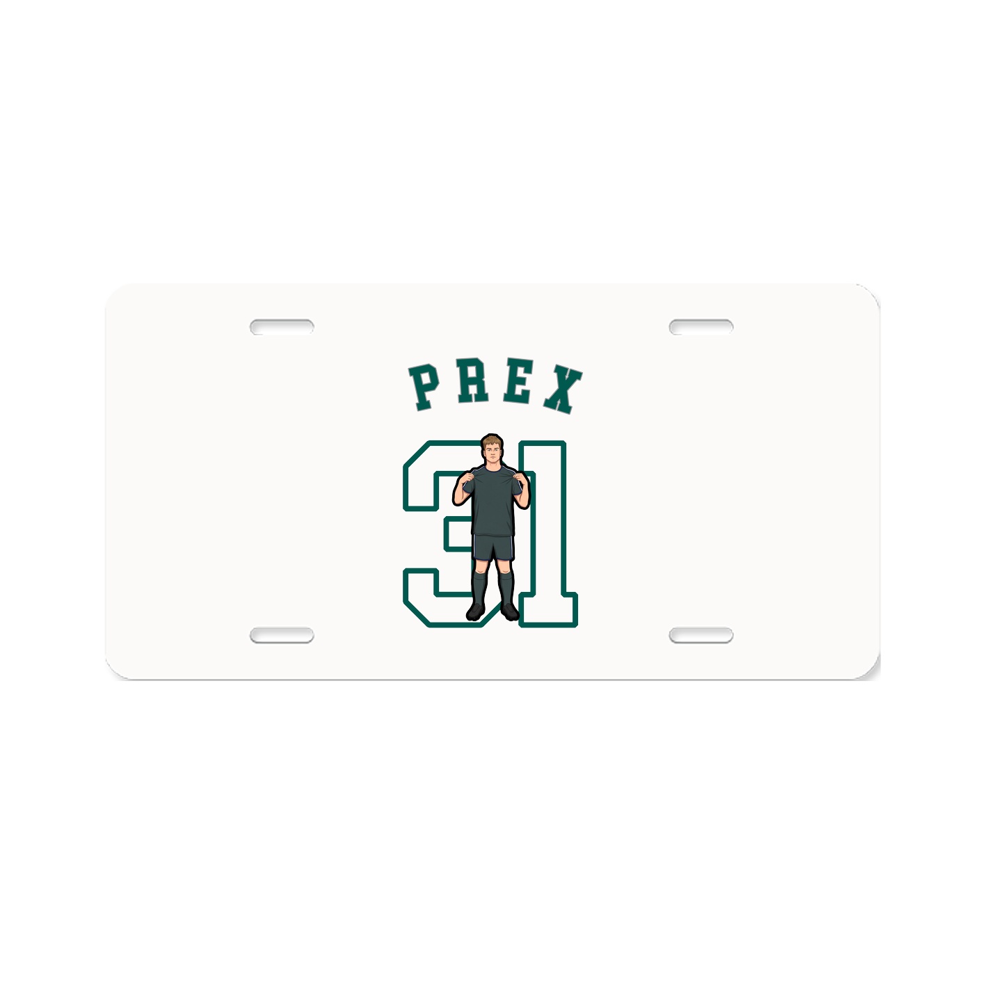 License Plate — Shirsey Arch in Classic