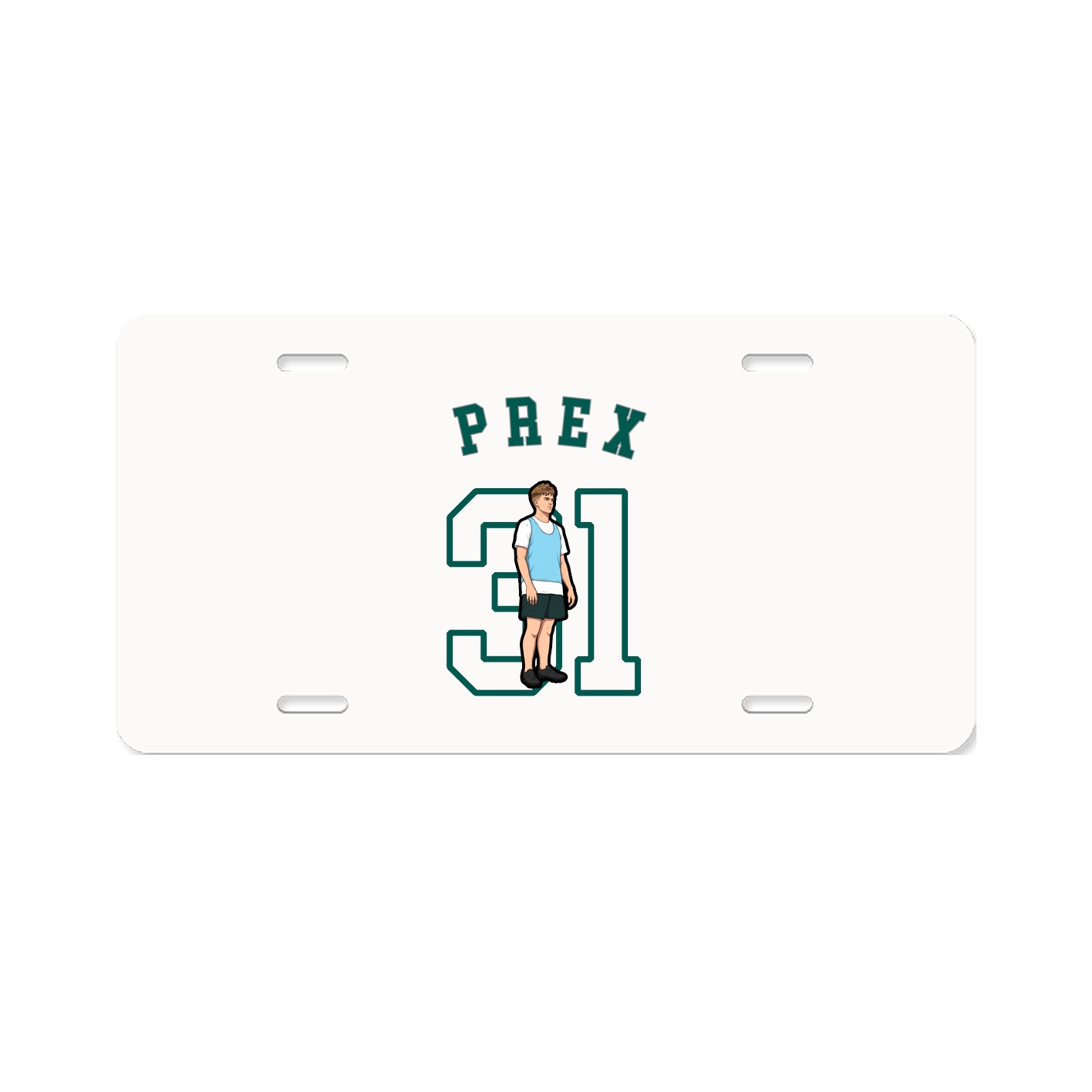 License Plate — Shirsey Arch in Classic