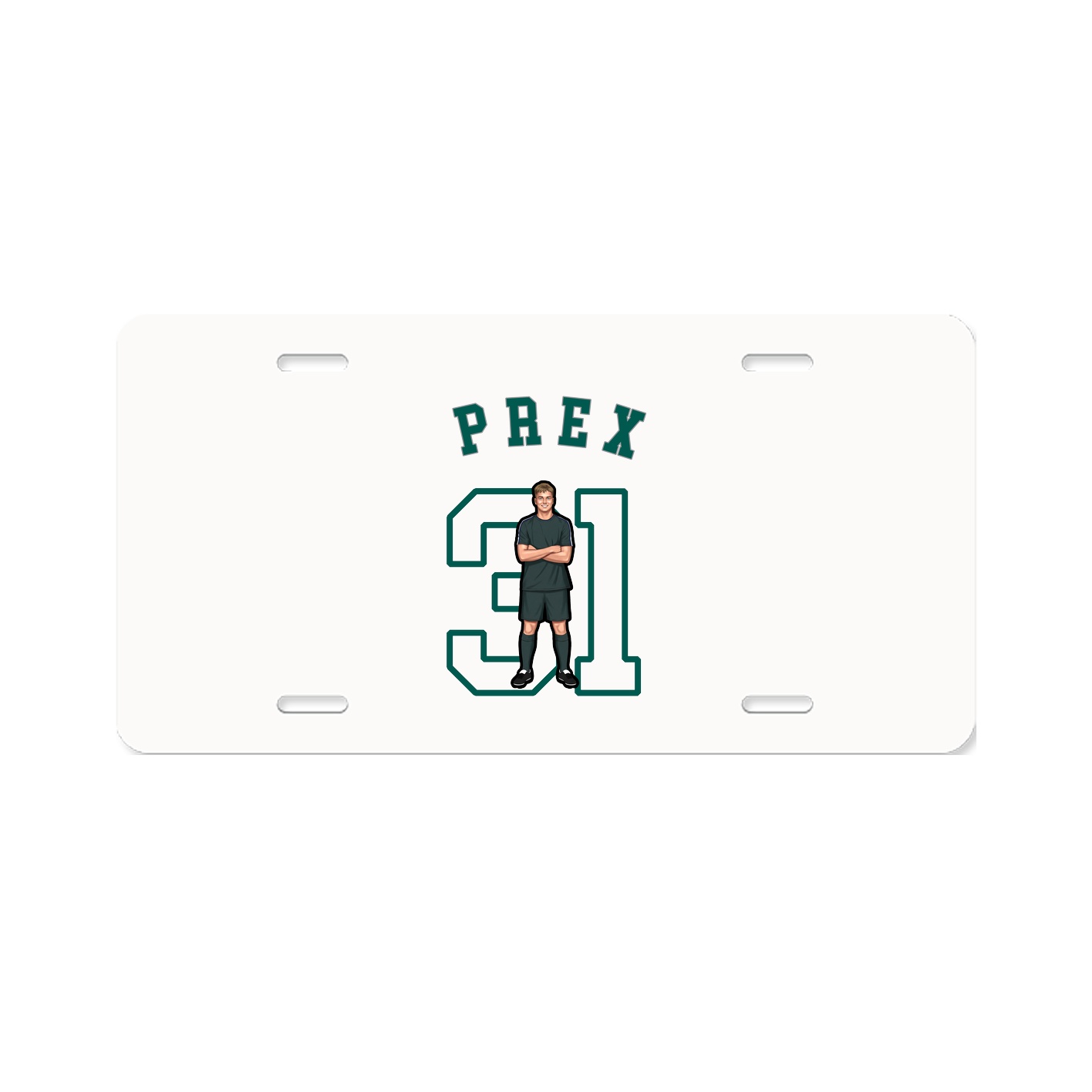 License Plate — Shirsey Arch in Classic