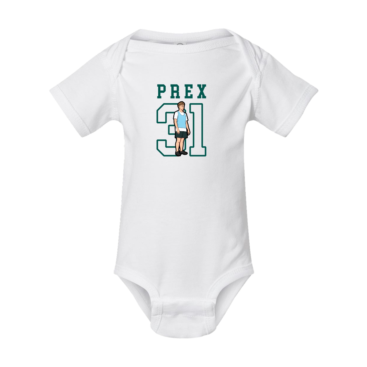 Baby Onesie — Shirsey in White
