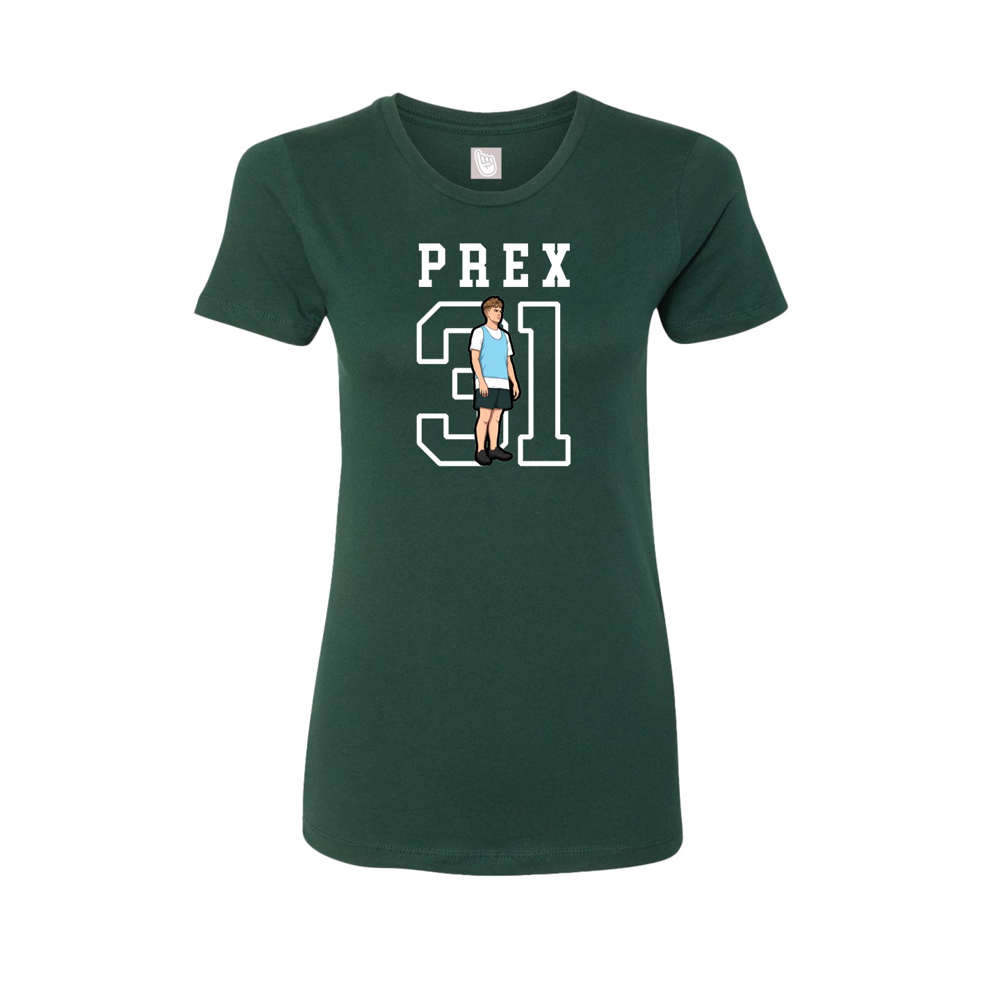Fitted Women's Tee — Shirsey in Green
