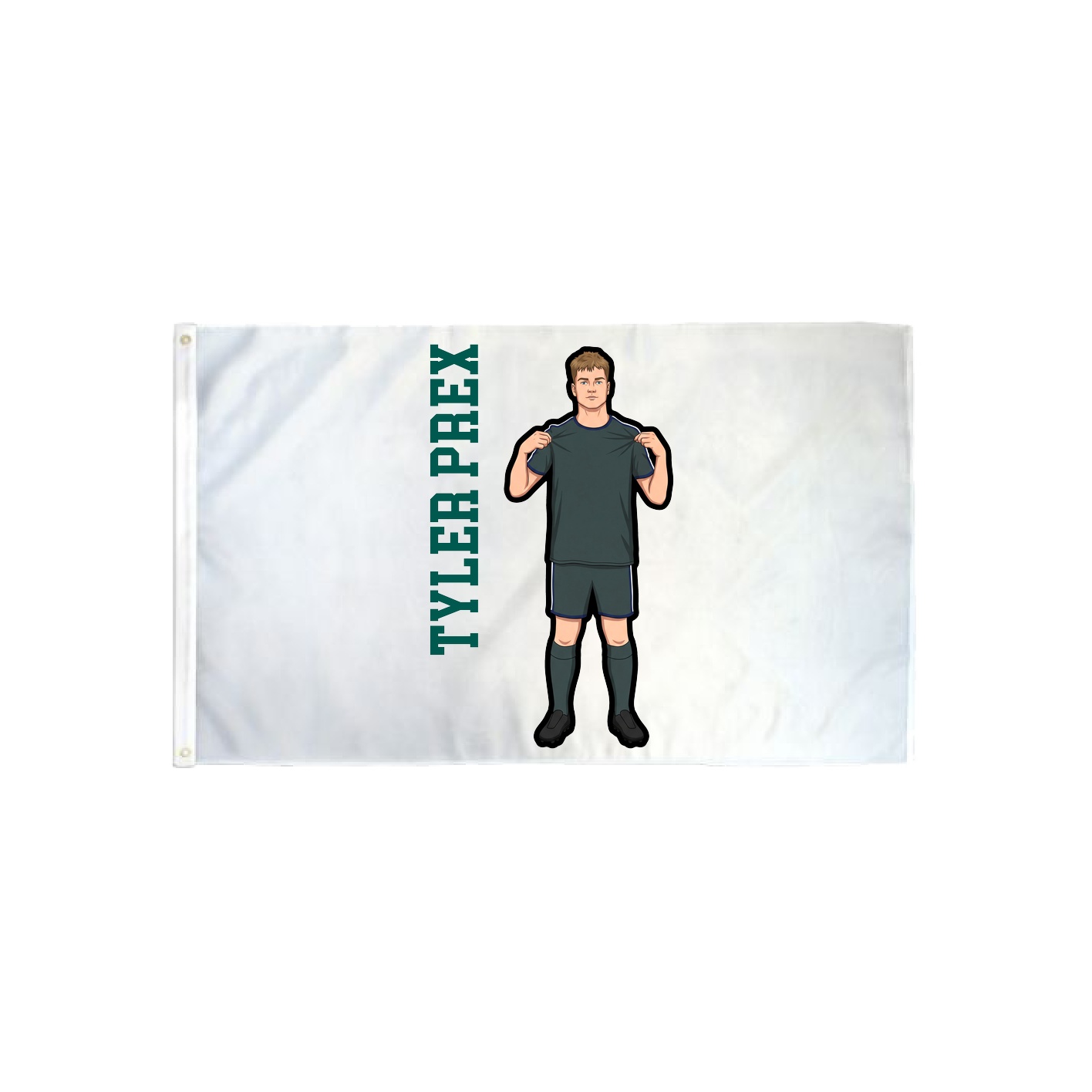 3x5 Flag — Name Vertical in Classic