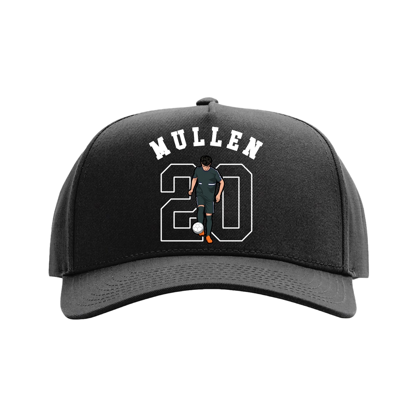 Full Fabric Five-Panel Champ Cap