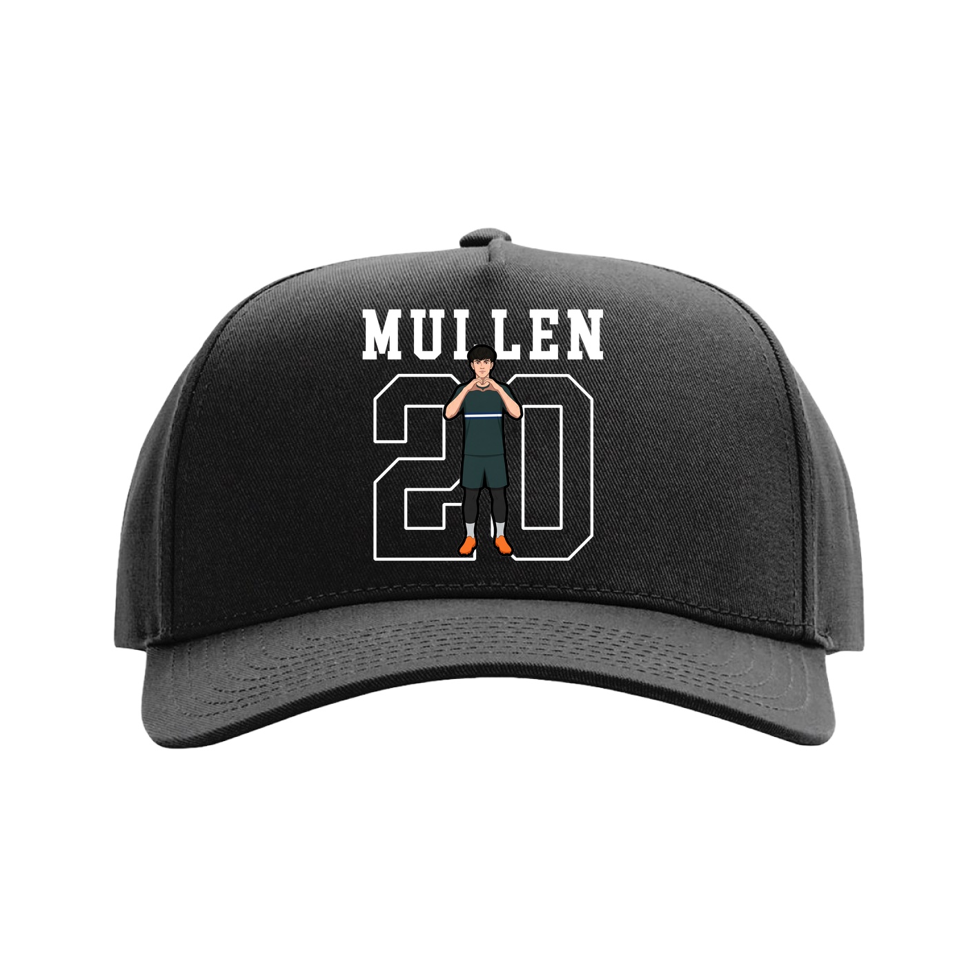 Full Fabric Five-Panel Champ Cap
