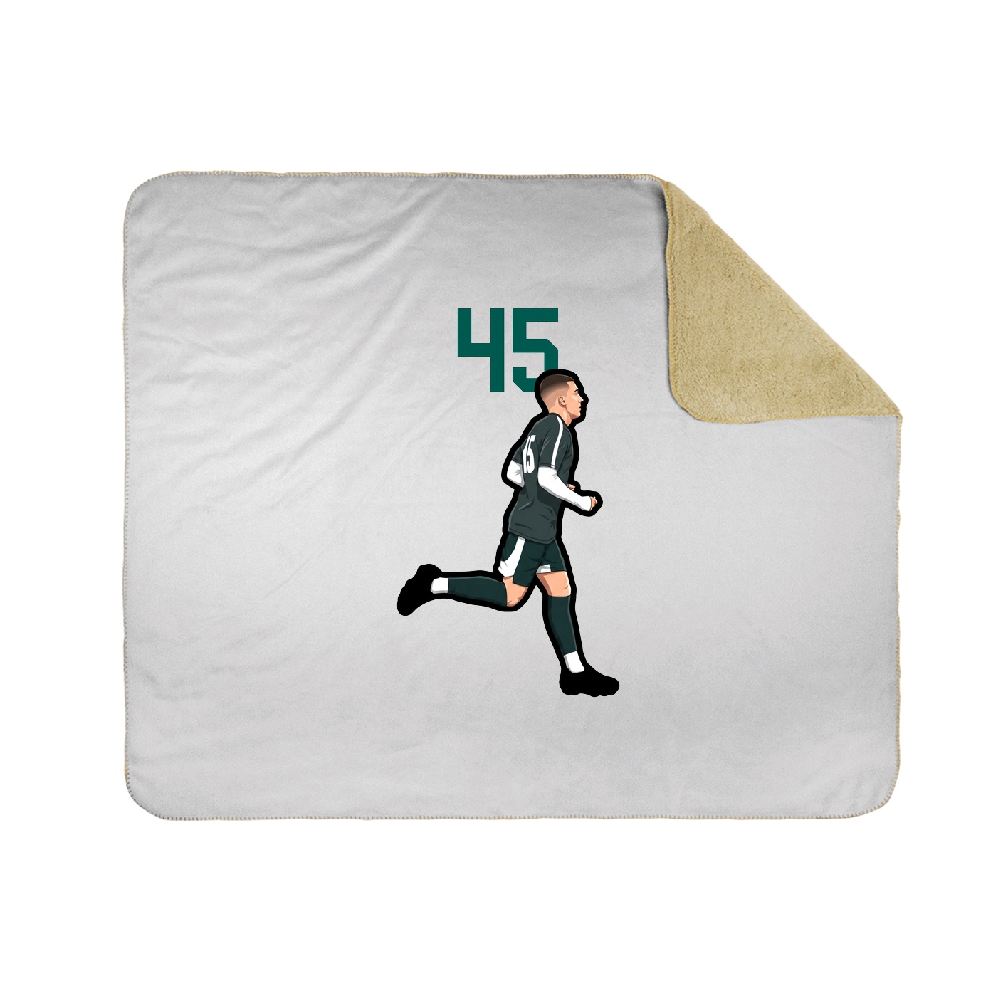 50x60 Sherpa Lined Throw Blanket