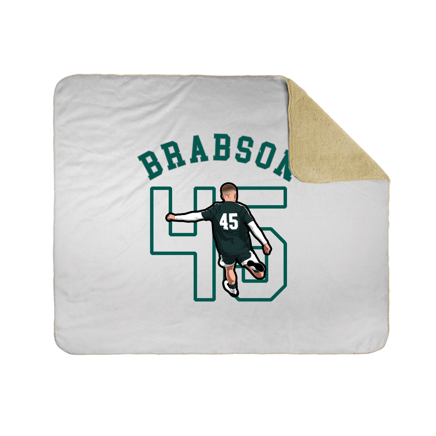 50x60 Sherpa Lined Throw Blanket