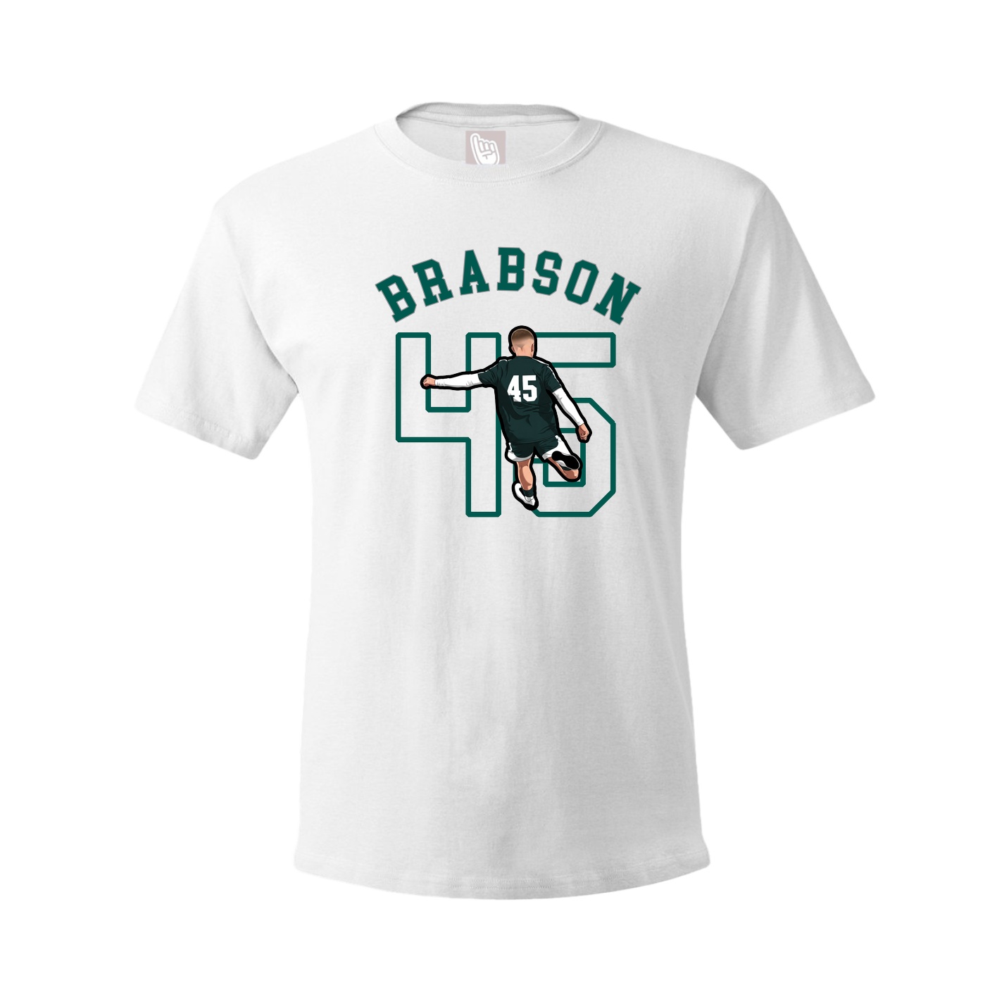 Youth Tee — Shirsey Arch in White