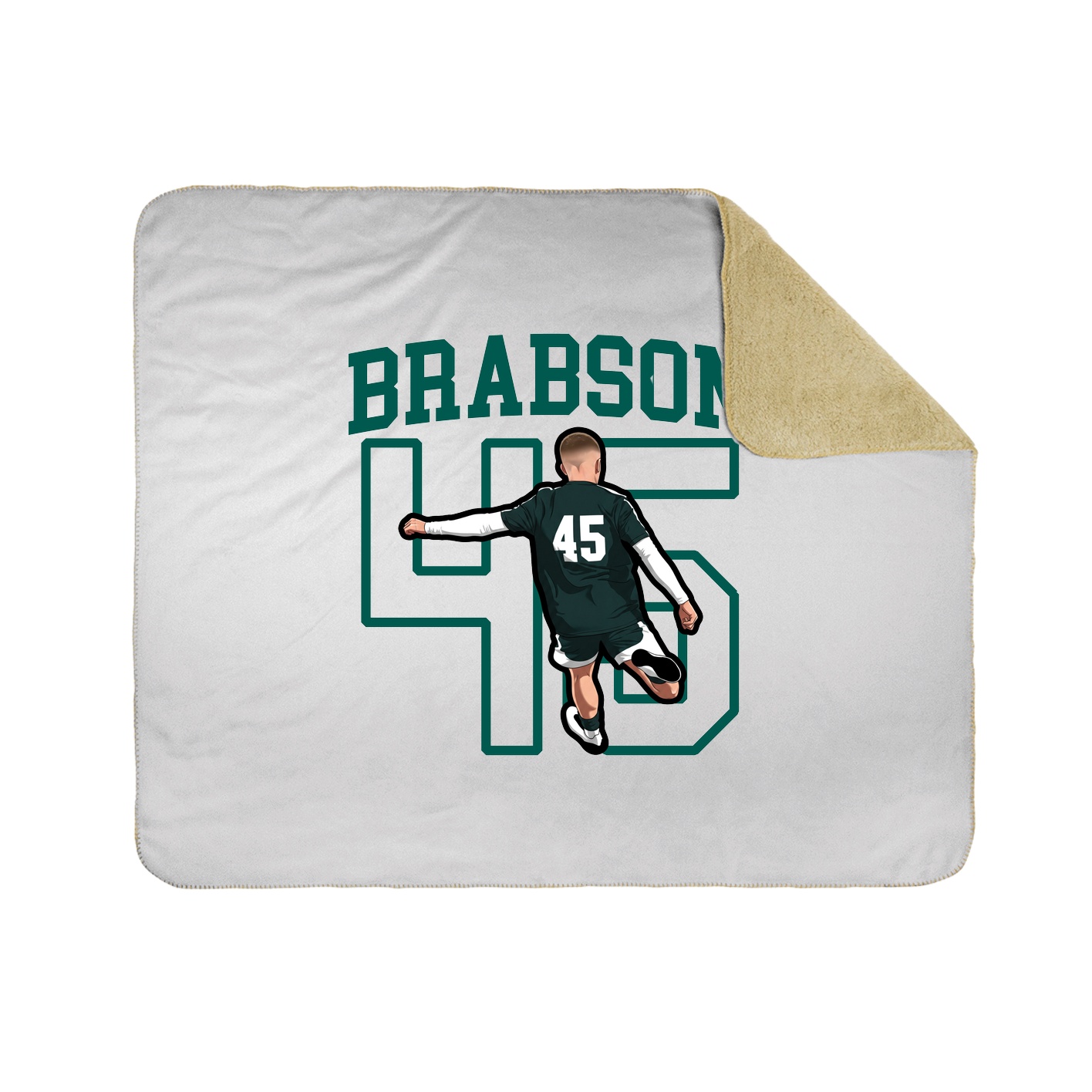 50x60 Sherpa Lined Throw Blanket