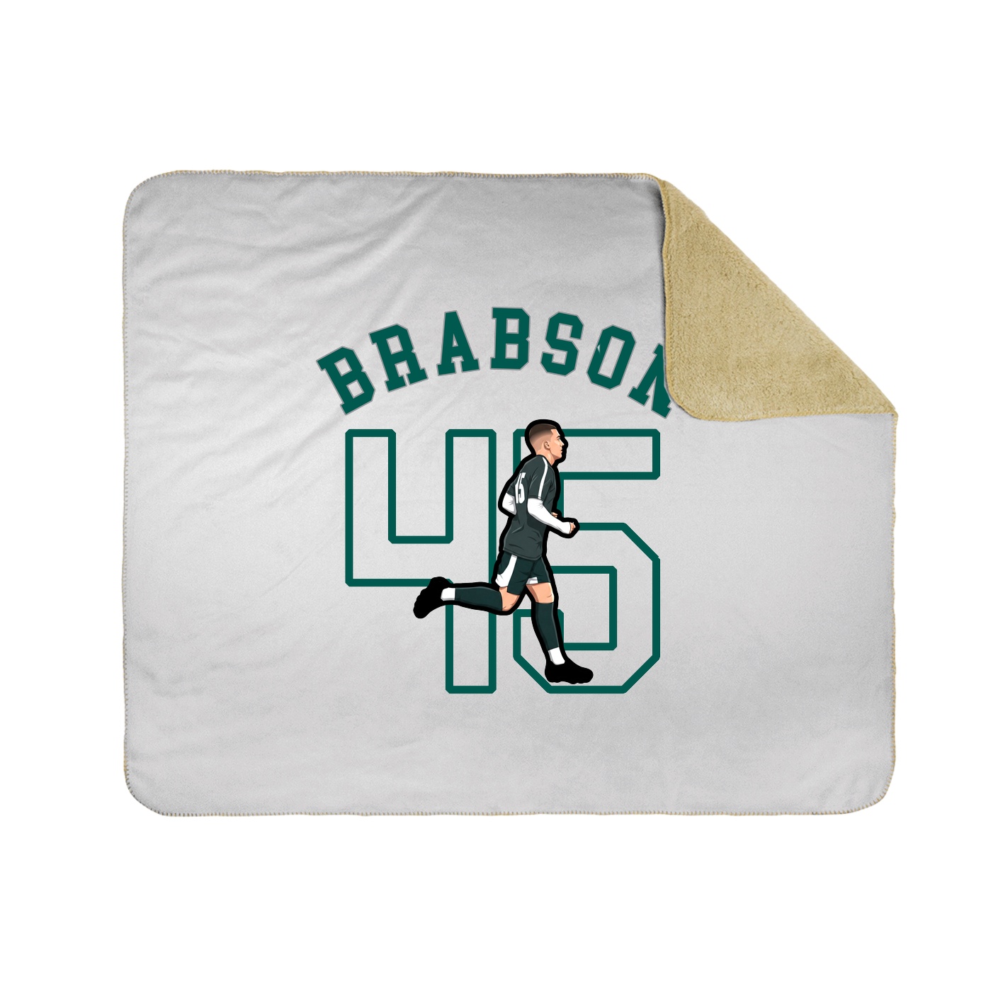 50x60 Sherpa Lined Throw Blanket