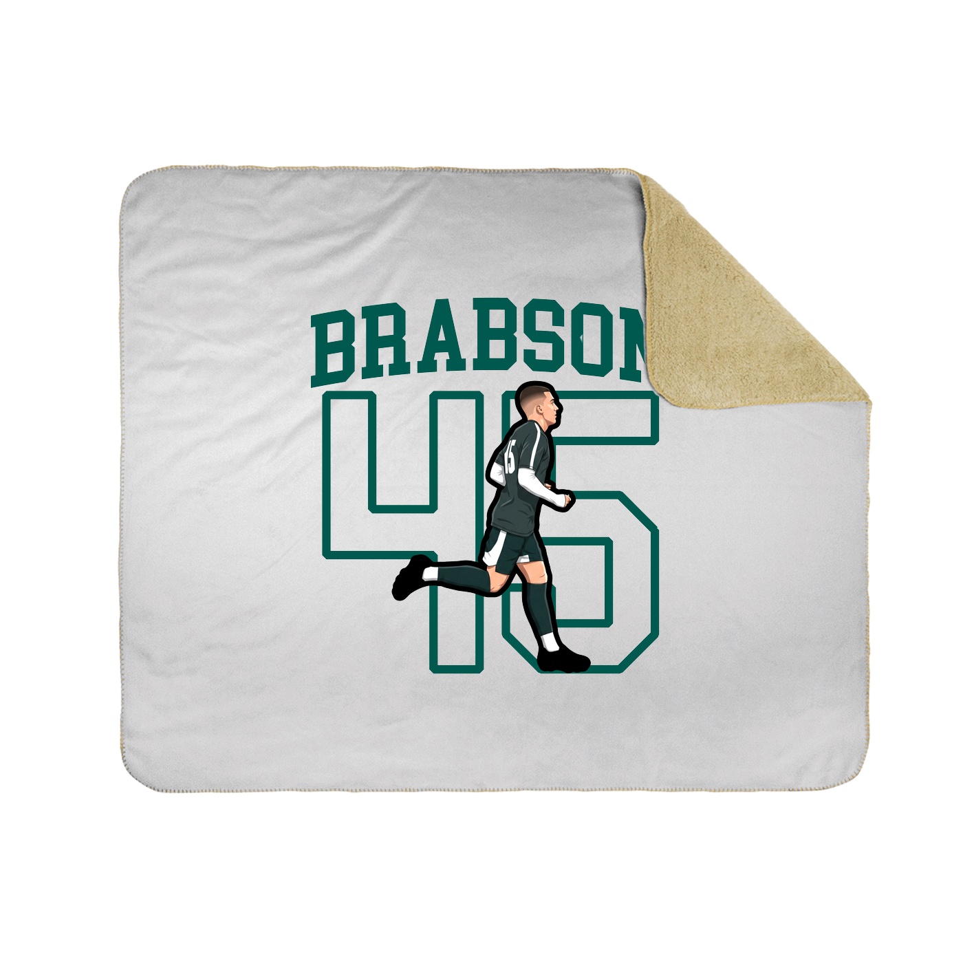 50x60 Sherpa Lined Throw Blanket