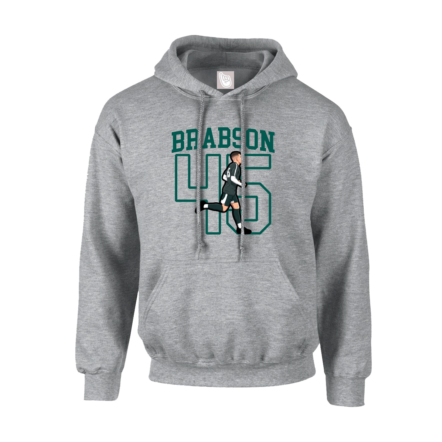 Hoodie — Shirsey in Grey