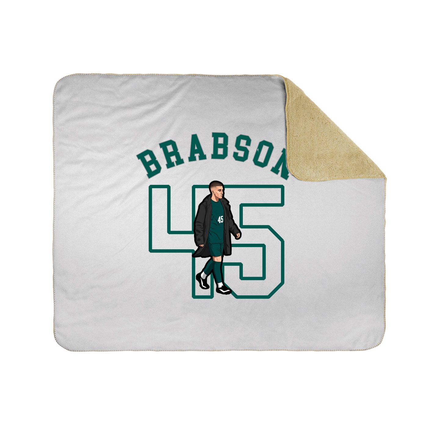 50x60 Sherpa Lined Throw Blanket