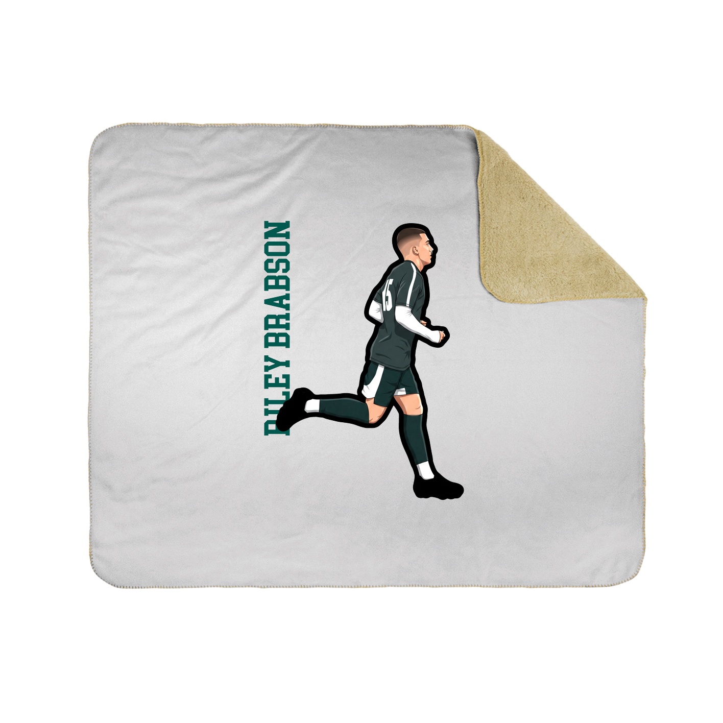 50x60 Sherpa Lined Throw Blanket