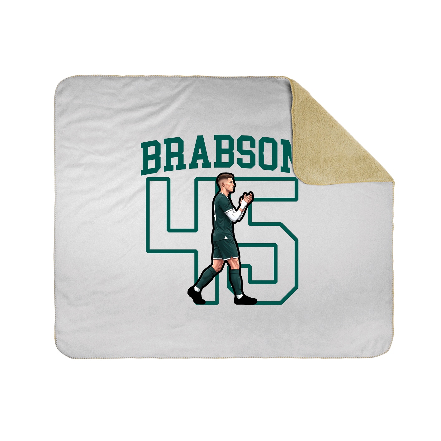 50x60 Sherpa Lined Throw Blanket