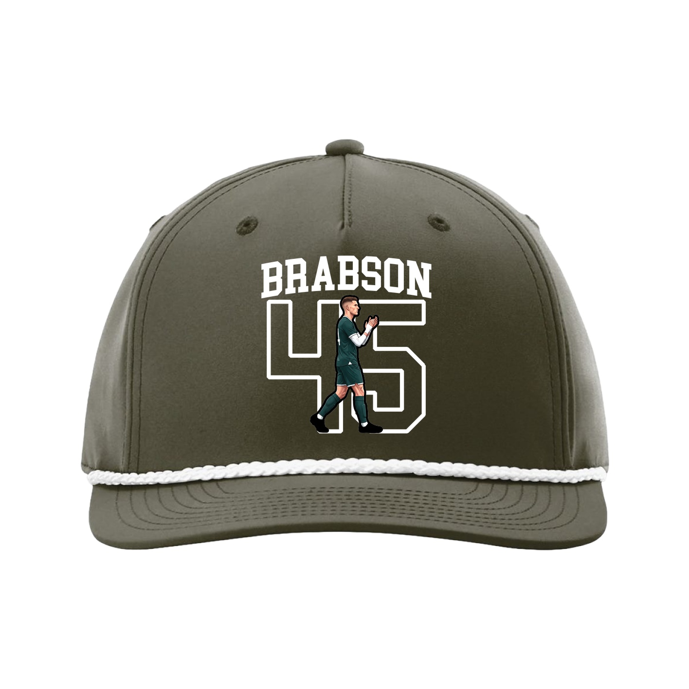 Five-Panel Classic Rope Cap — Shirsey in Green