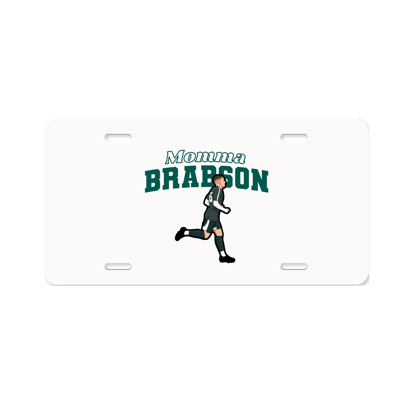 License Plate — Mothers Day Block in Classic