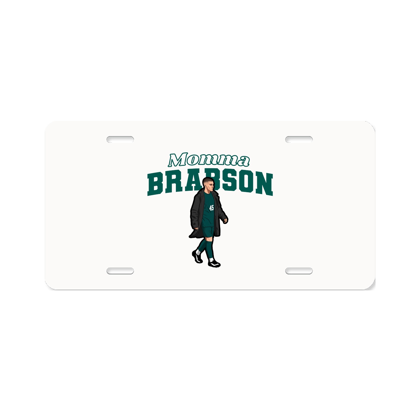 License Plate — Mothers Day Block in Classic