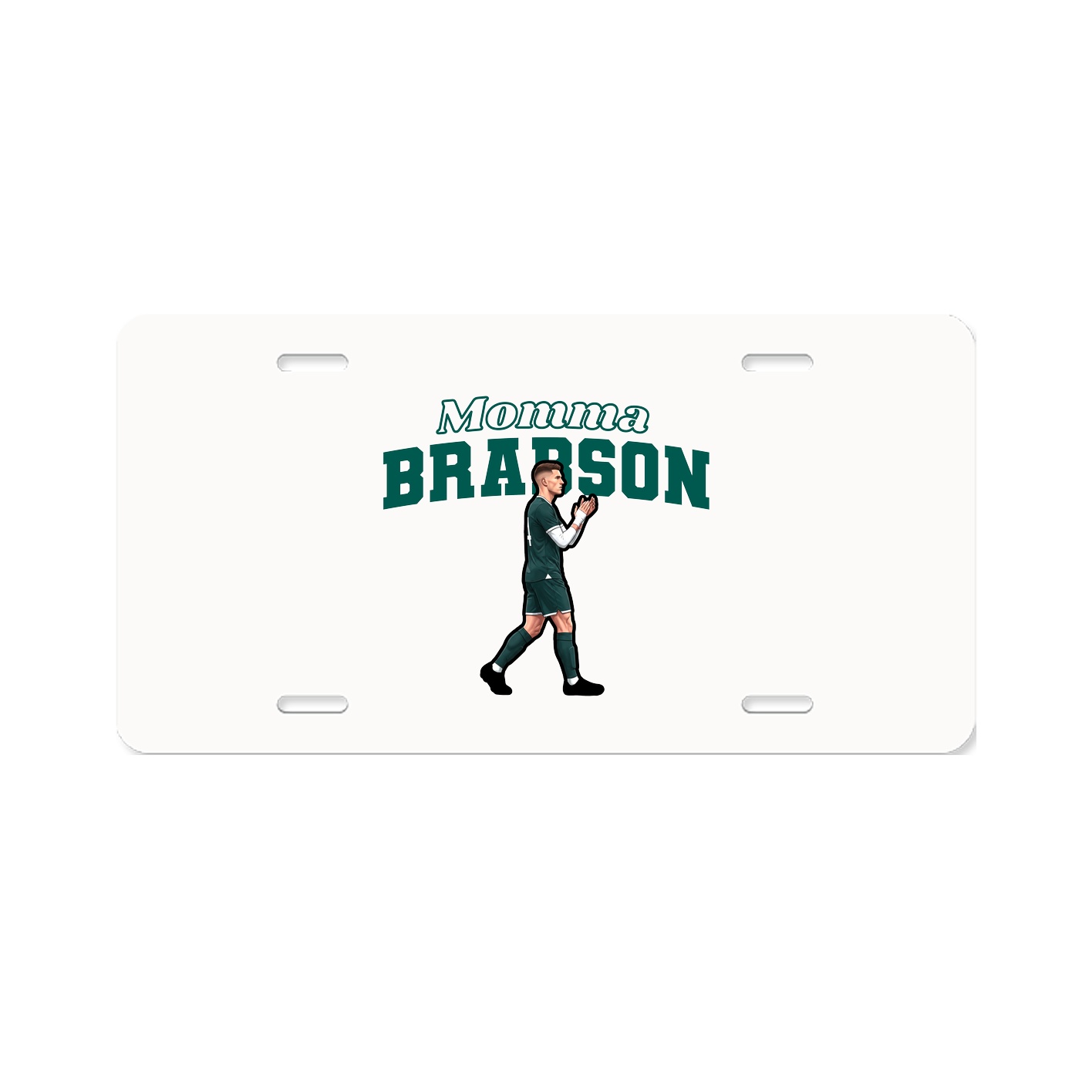 License Plate — Mothers Day Block in Classic