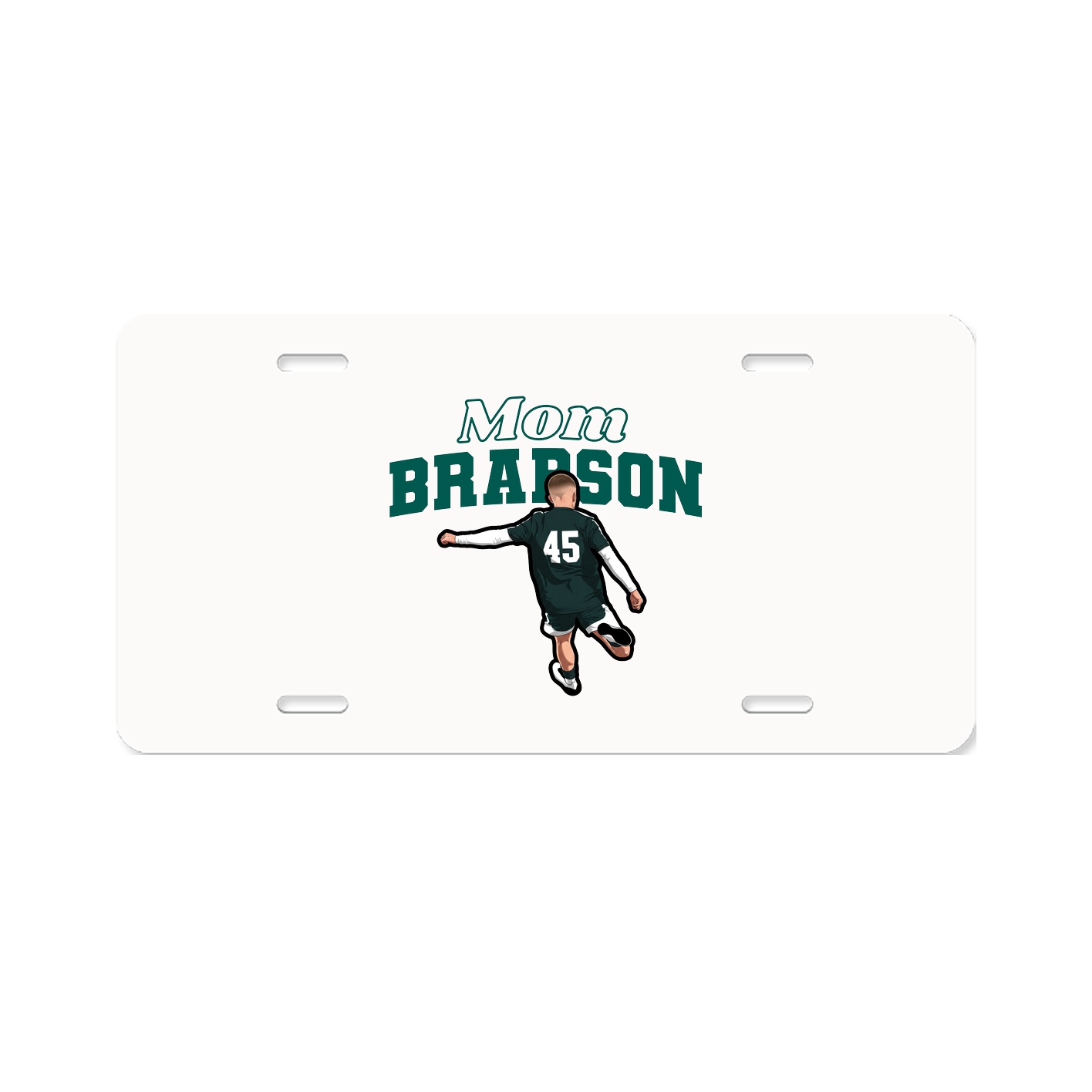 License Plate — Mothers Day Block in Classic