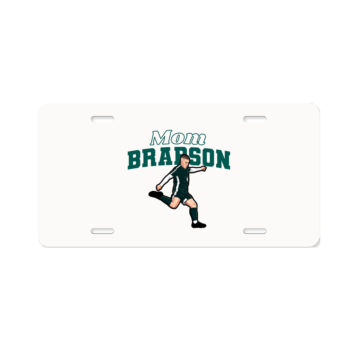 License Plate — Mothers Day Block in Classic