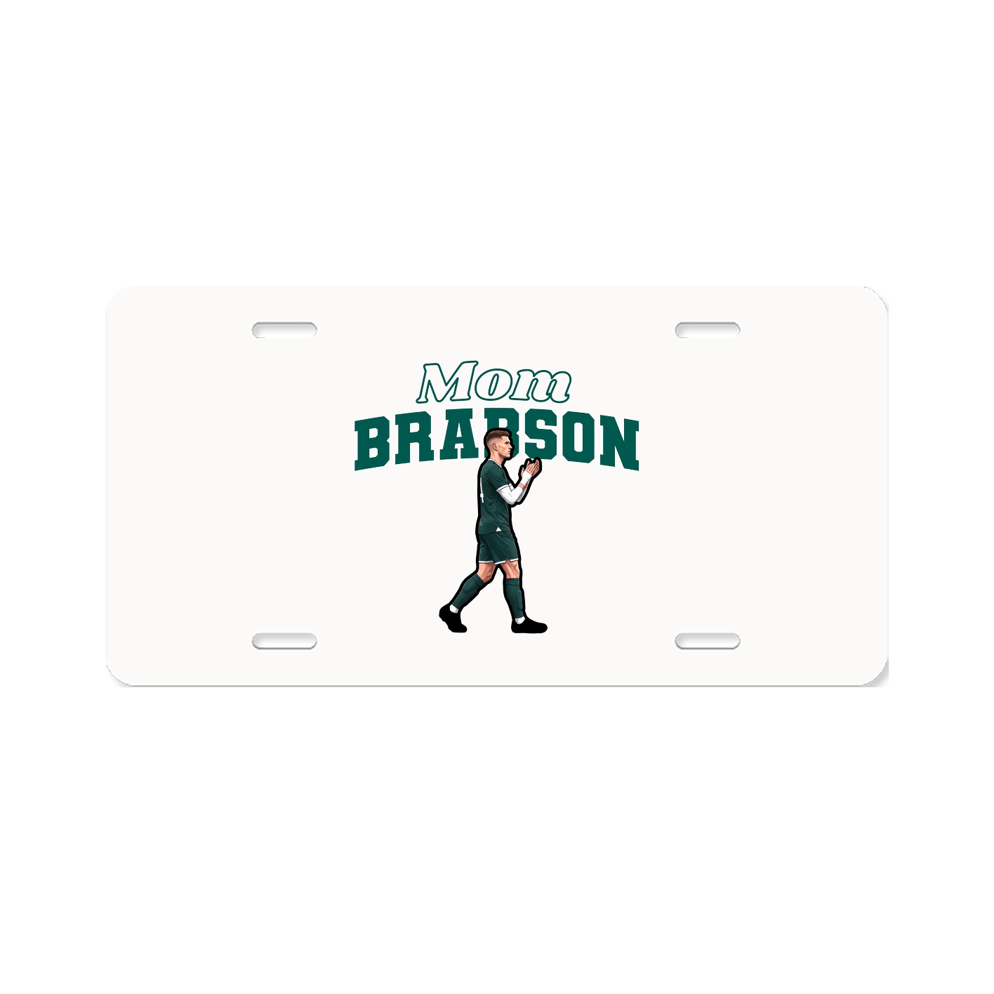 License Plate — Mothers Day Block in Classic
