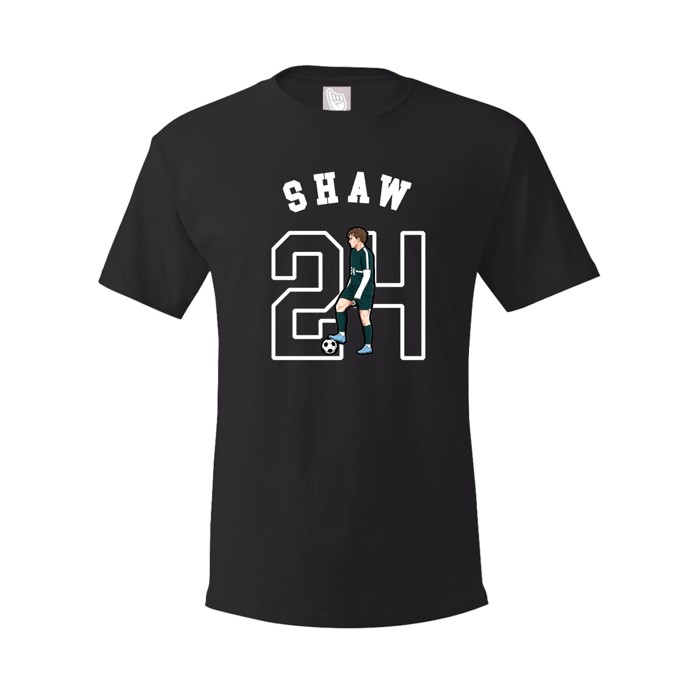 Youth Tee — Shirsey Arch in Black