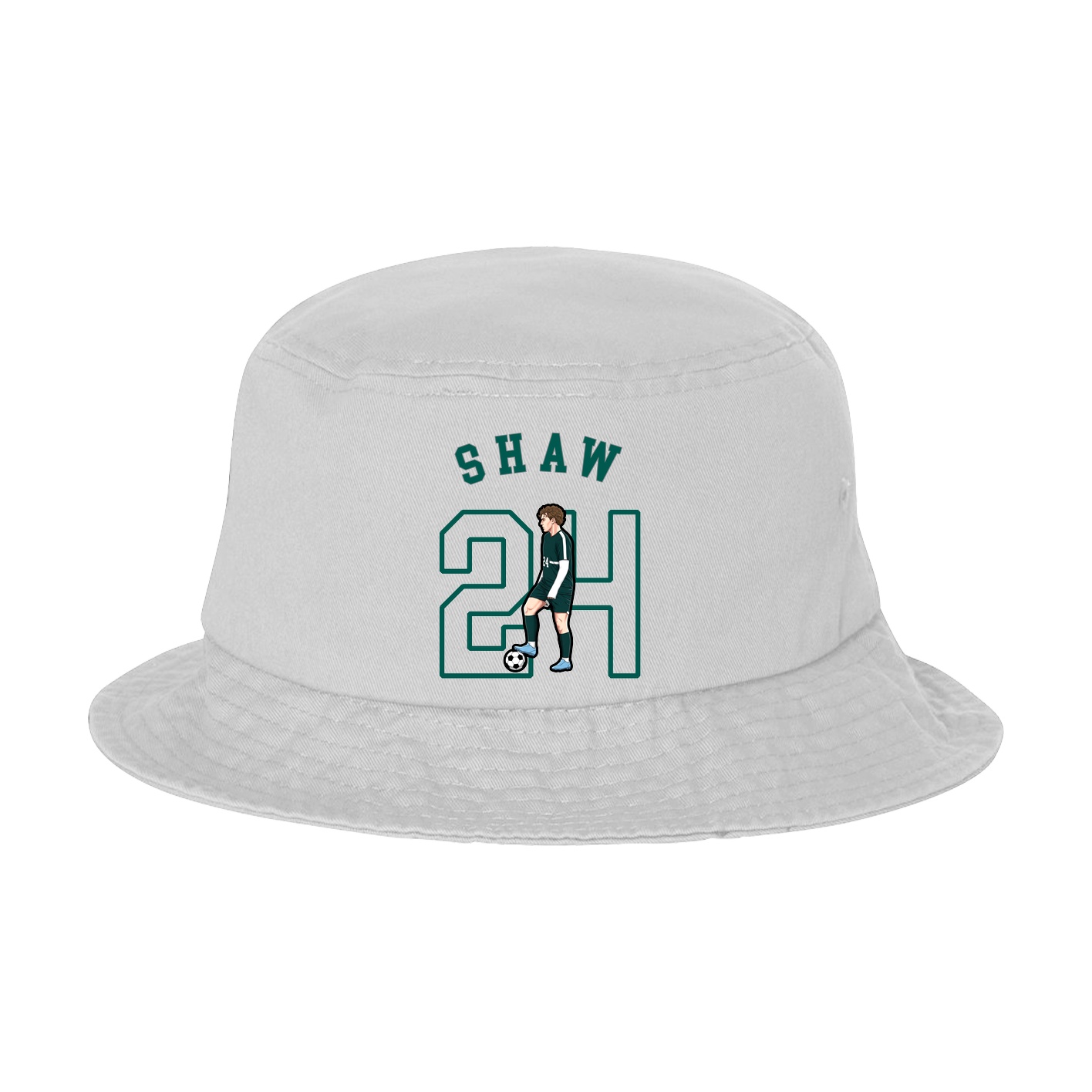 Bucket Cap — Shirsey Arch in White