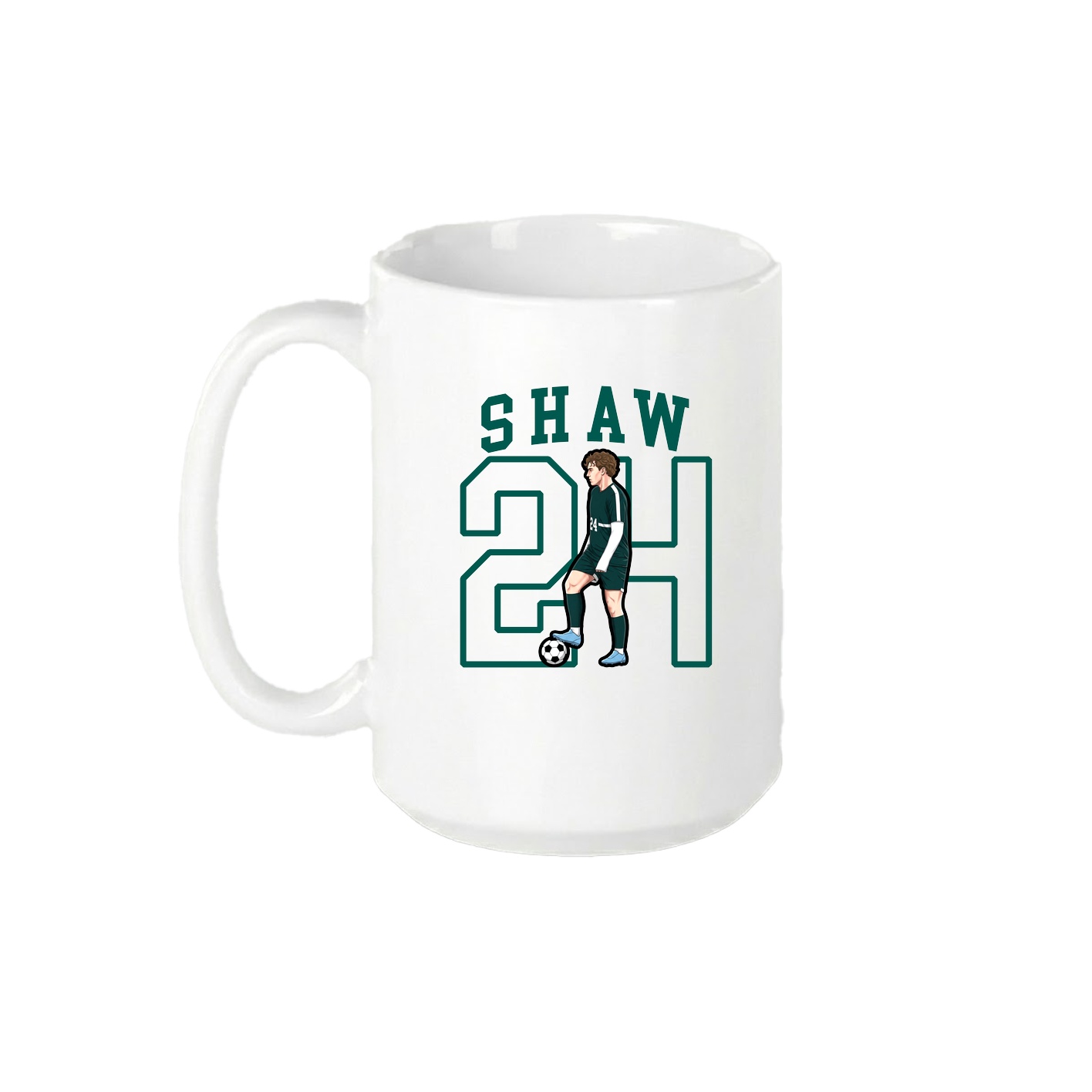 15oz Coffee Mug — Shirsey in White