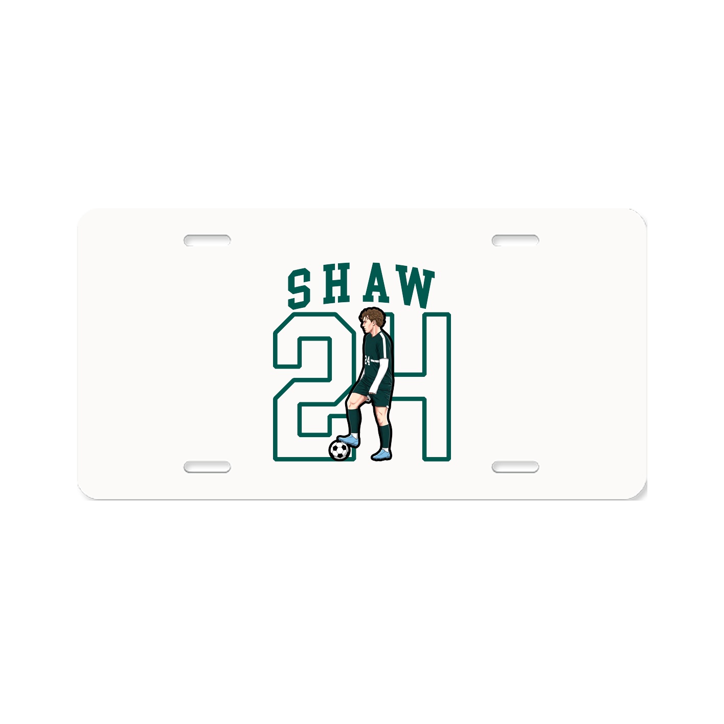 License Plate — Shirsey in Classic
